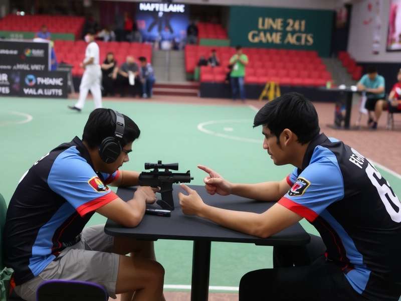 Hyderabad BGMI Aces team competing in tournament