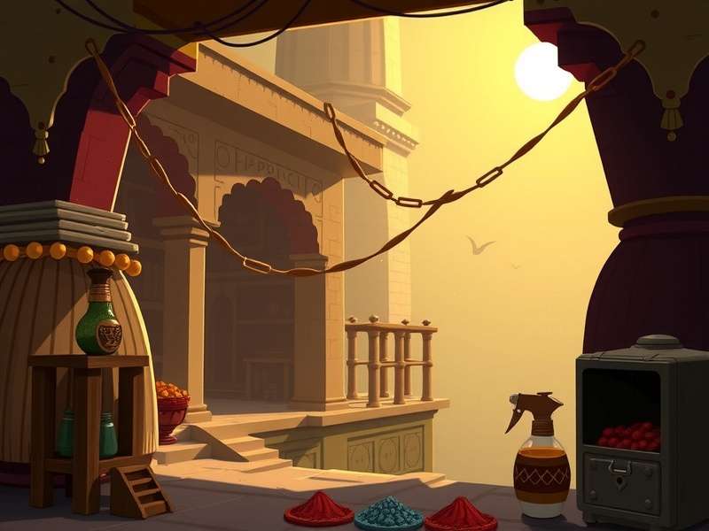 Spice Trading Interface in Indian Spice Pathfinders