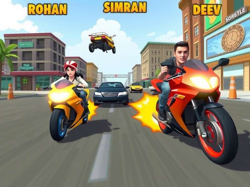 Speedster Simran character from Scorching Sprint