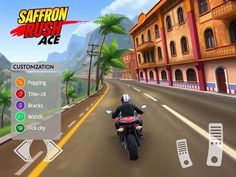 Saffron Rush Ace mountain track with scenic views