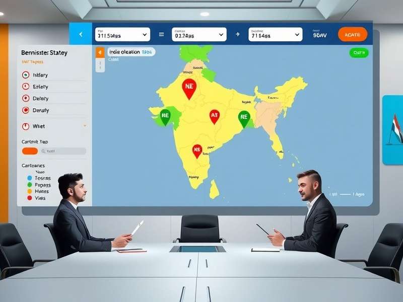 Business Behemoth India gameplay interface showing business dashboard
