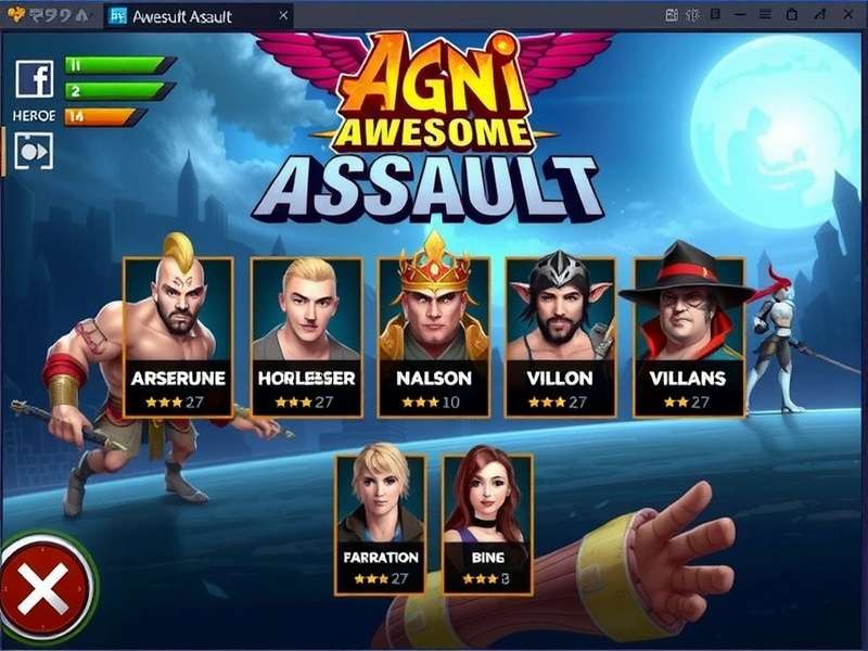 Agni S Awesome Assault gameplay screenshot showing character in action