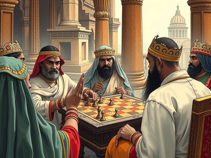 Detailed view of Kapurthala King S Krypton game pieces and resources