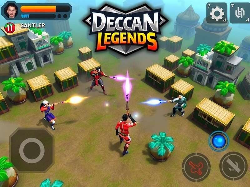 Deccan Blaze Legends Control Interface