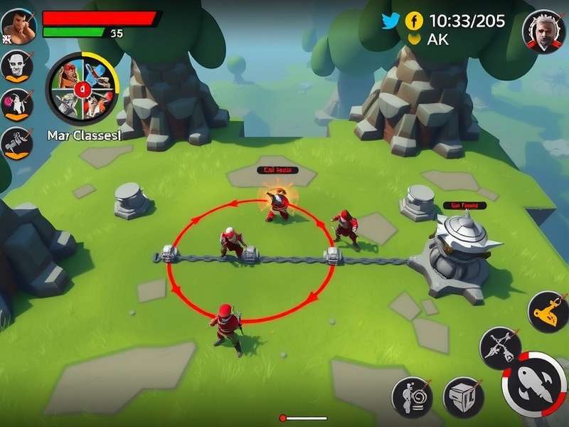 Anjuna Titans character roster showing different classes and designs