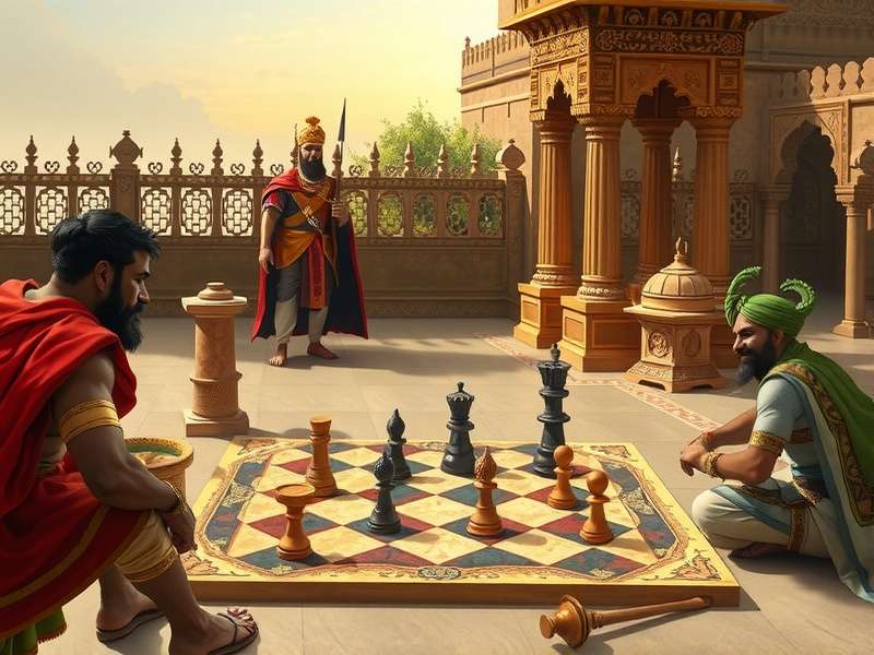 Kapurthala King S Krypton gameplay illustration showing strategic board and pieces