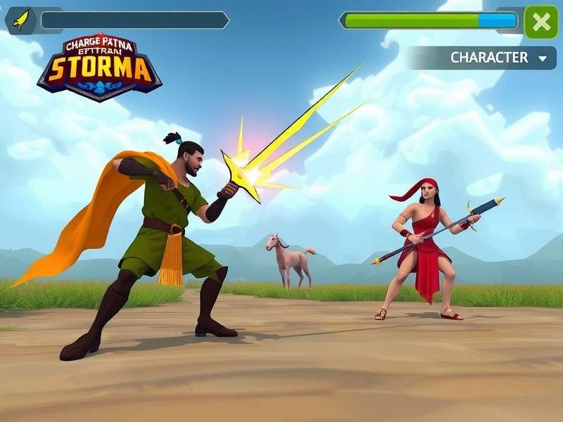 Charge Patna Storm character abilities showcase