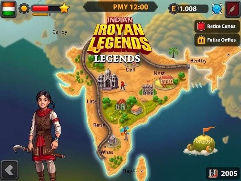 Indian Royale Legends gameplay screenshot showing character in action