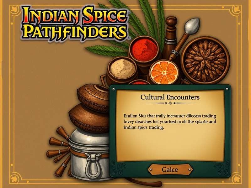 Indian Spice Pathfinders Game Interface