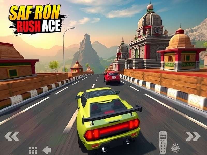 Saffron Rush Ace vehicle customization interface