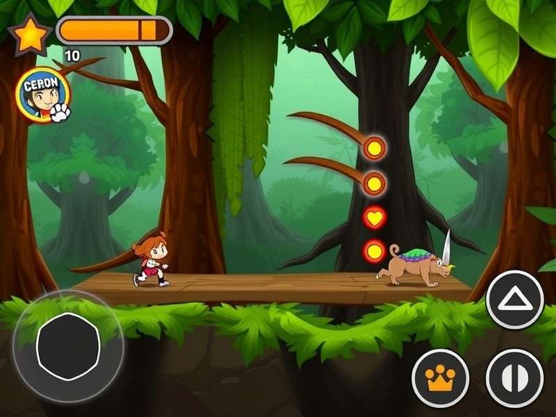 Jungle Anise Run Warrior level progression