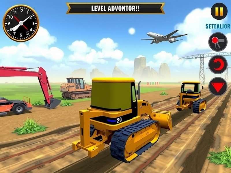 Indian Dozer Glory level progression showing increasing complexity