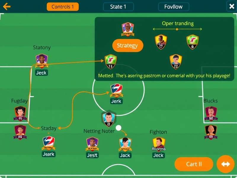 Rugby Skill Blitz strategy diagram showing player formations