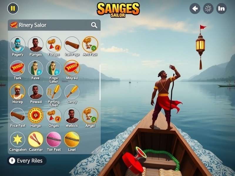 Ganges Sailor character customization interface