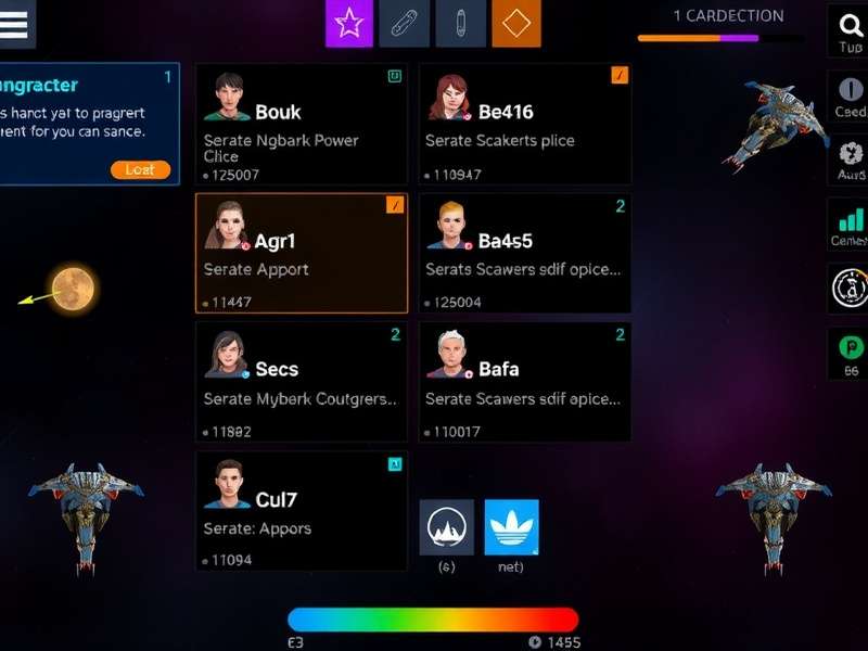 Meteor Marauders gameplay screenshot showing space combat
