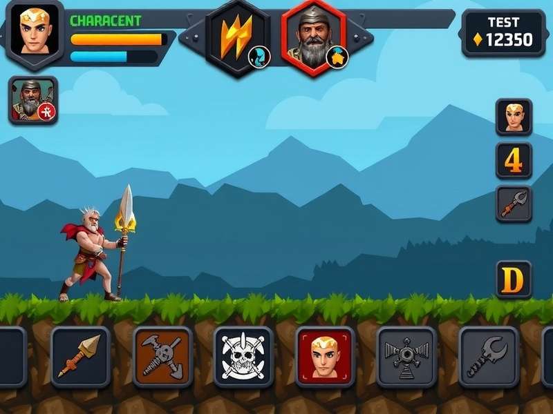 Spike Gladiators IN character selection screen