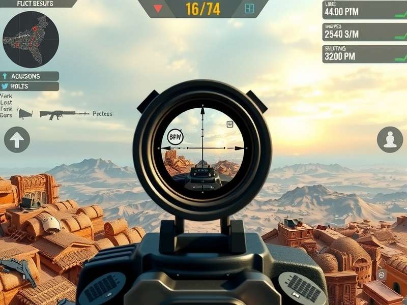 Indian Tactical Sniper weapon customization interface