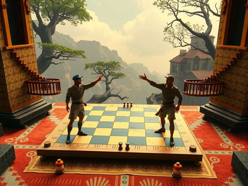 Historical depiction of Cheetah Power Play being played