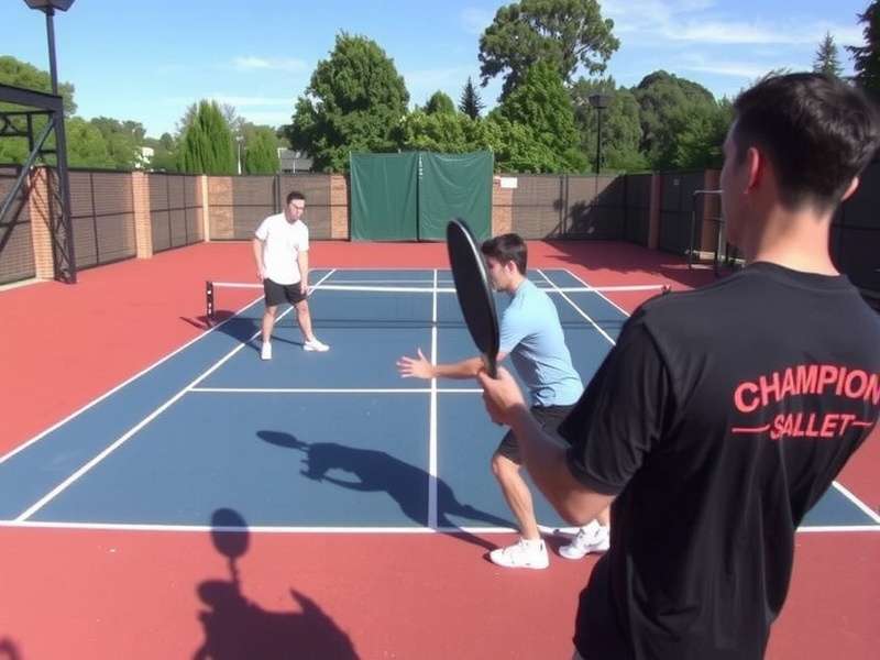 Champion S Paddle player demonstrating advanced techniques