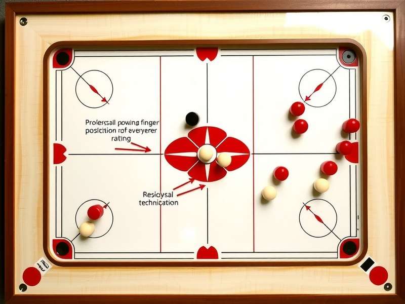 Advanced shot techniques demonstration in Elite Carrom Champ
