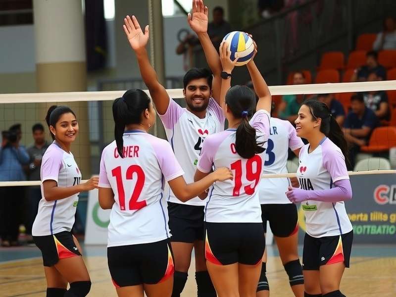India Volley Dynamos training session and practice drills
