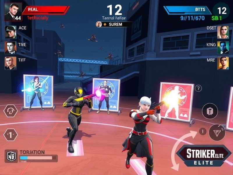 Striker Elite gameplay screenshot showing tactical combat