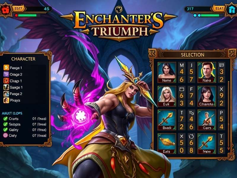 Enchanter S Triumph character customization options