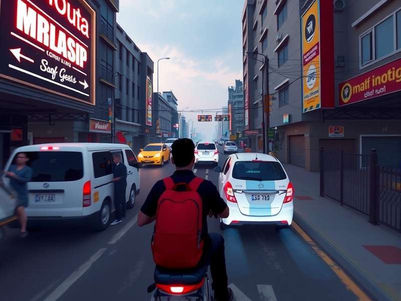 Mumbai Dreams VR gameplay showing virtual Mumbai streets