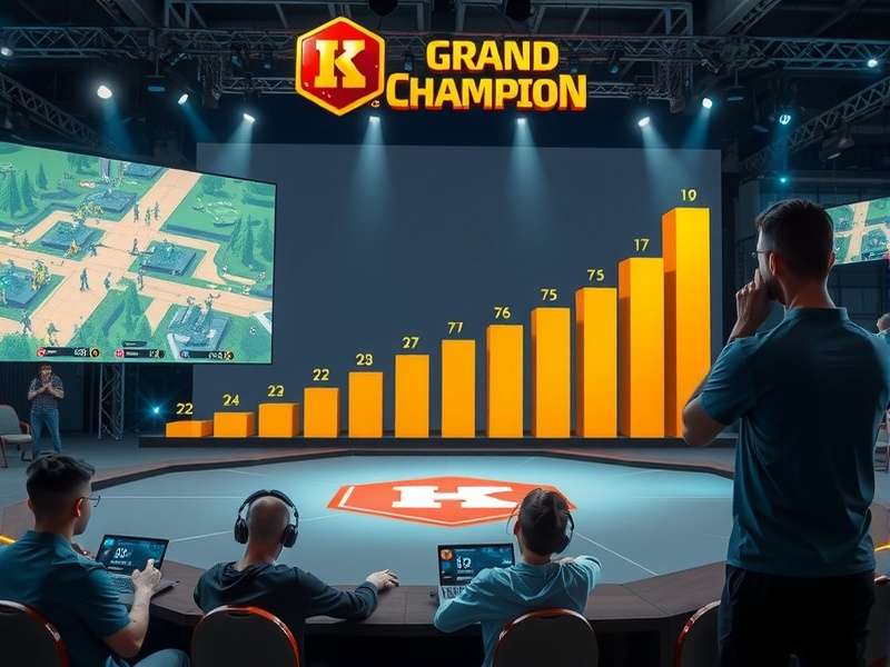 Kochi Grand Championship tournament arena with professional setup