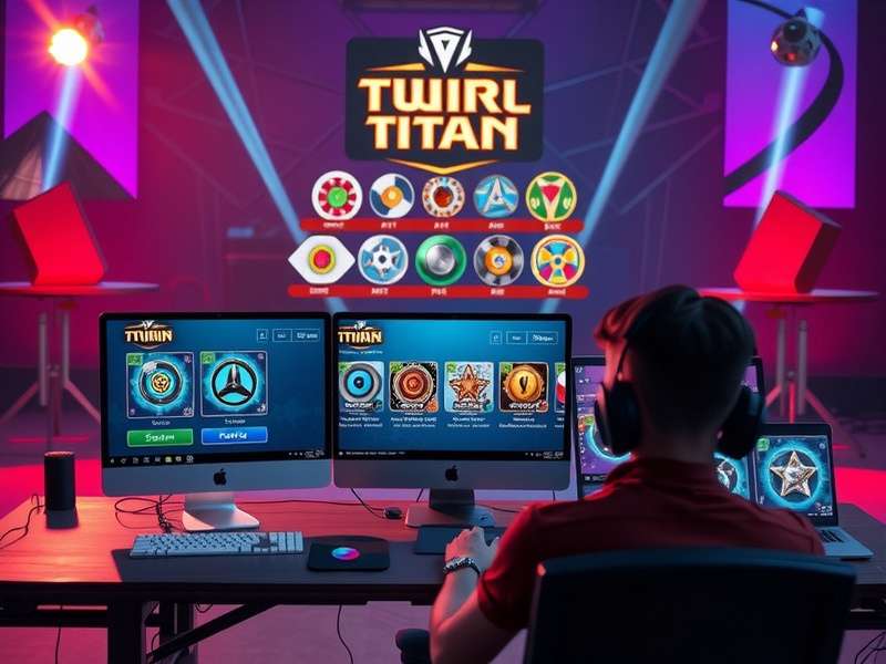 Twirl Titan development team working on game design