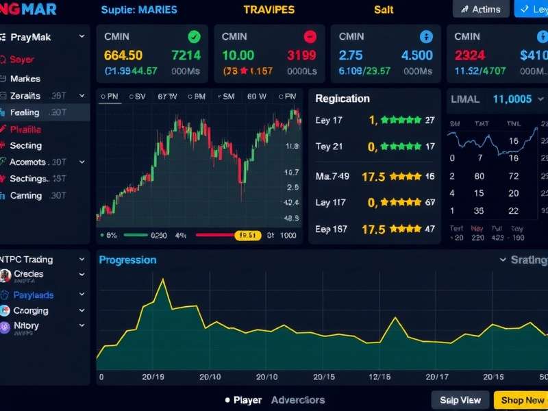 NTPC Market Virtuoso trading interface showcasing various market indicators