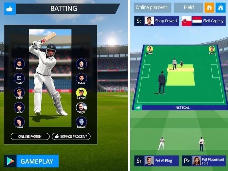 Cricket Pro Warrior field placement strategy screen