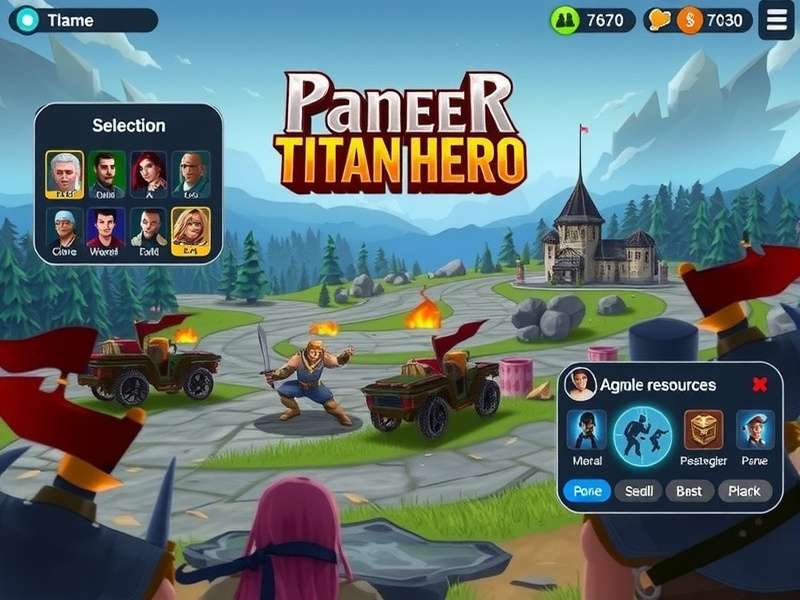Paneer Titan Hero battle scene showing tactical combat