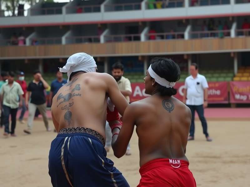 Training session for Gujarati Grip Gladiators techniques