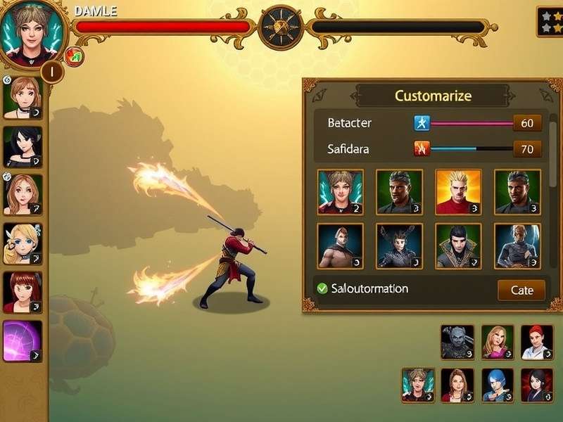 Divine Lotus Adventure character customization screen