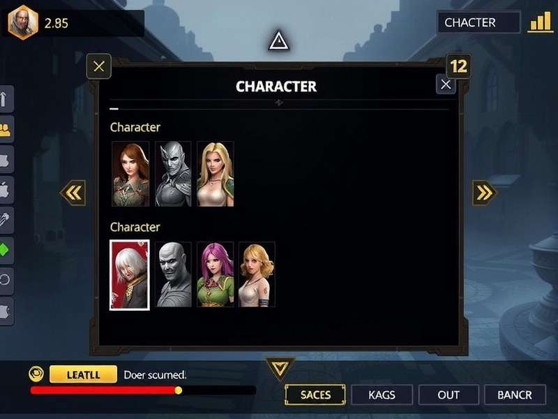 Vigor Titan Legacy gameplay screenshot showing character battles