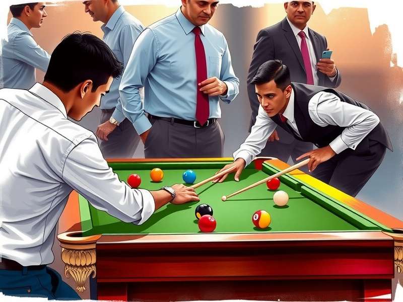 Official Billiard Royal India rulebook illustration