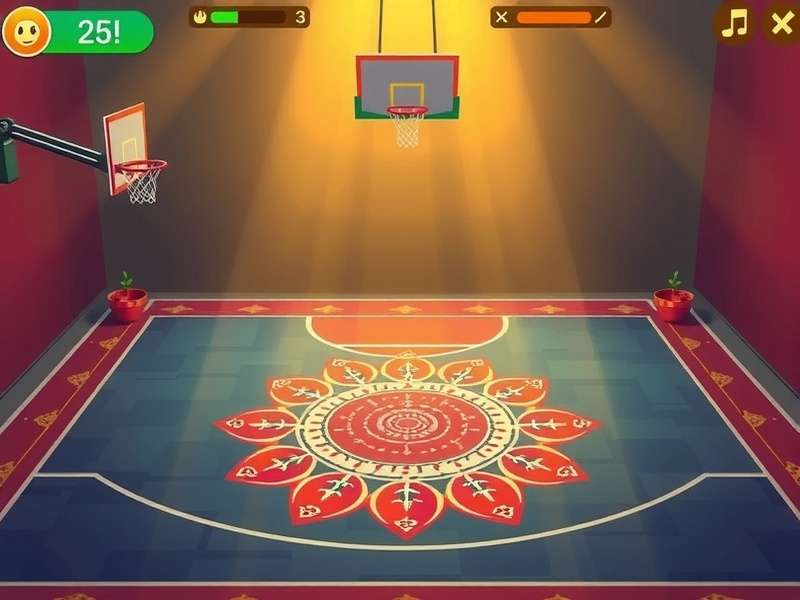 Basket Blitz Diwali Dunk gameplay action