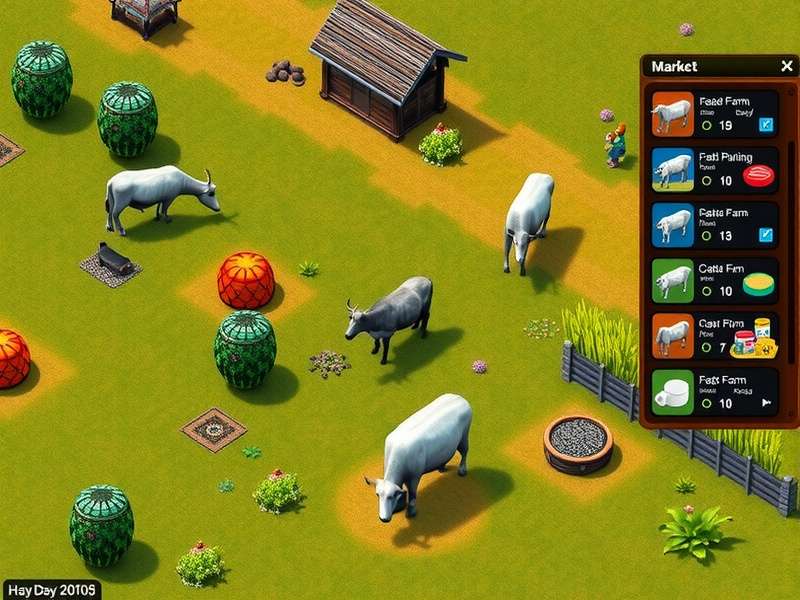 Hay Day India Edition gameplay screenshot showing Indian farming environment