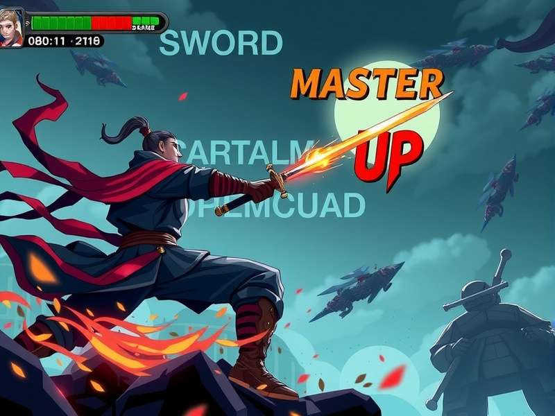 Sword Master Of UP Game Main Screen
