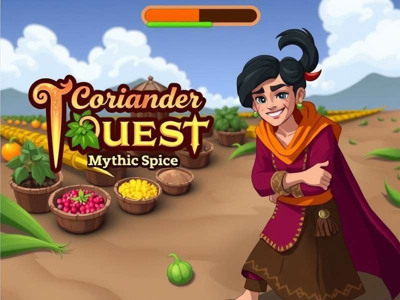 Character artwork from Coriander Quest Mythic Spice