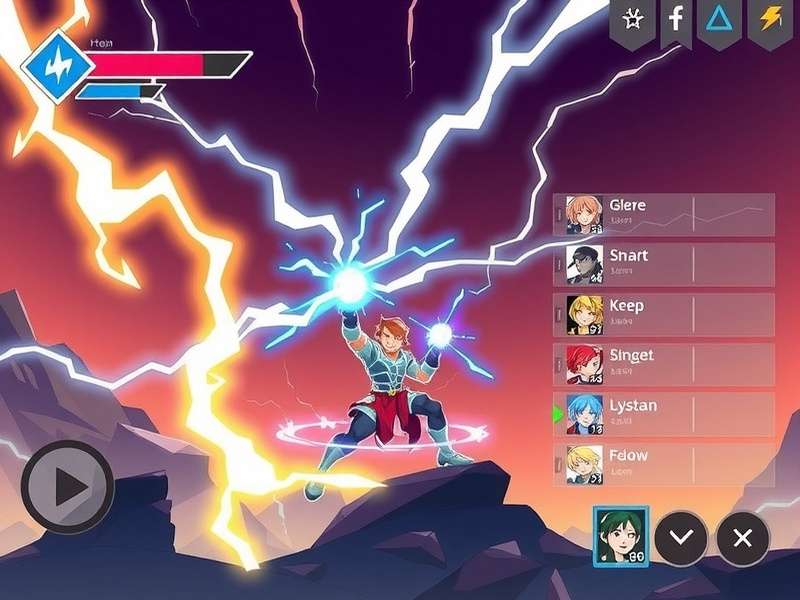 Lightning Hero development team working on game design