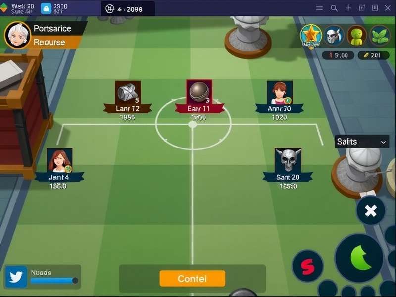 Champion Anise Master gameplay screenshot showing strategic interface