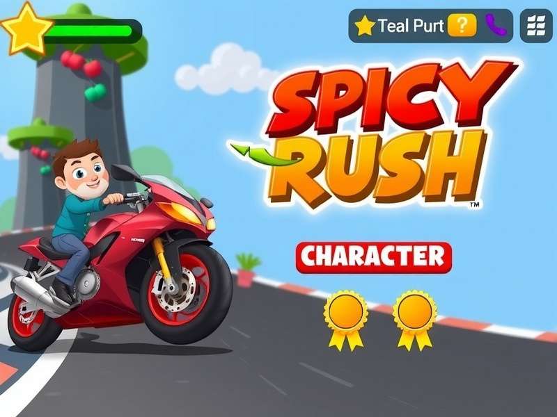 Character selection screen in Spicy Fury Rush