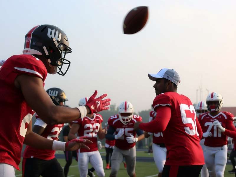 NFL Bharat Championship match action