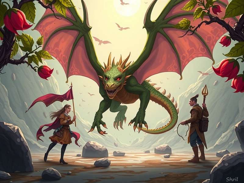 Fennel Dragon Fantasy India Cultural Elements