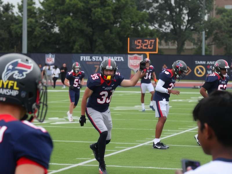 NFL Bharat Championship team celebration