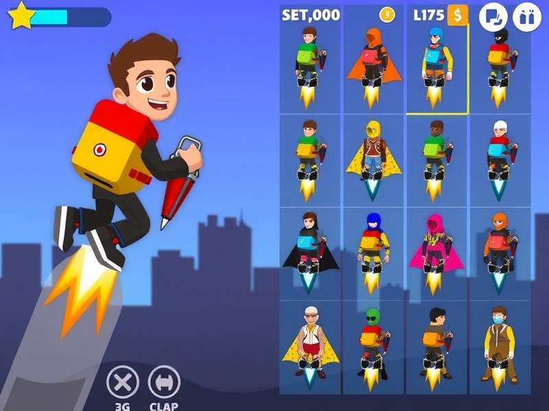 Jetpack Joyride India gameplay screenshot showing Barry with jetpack
