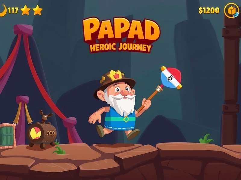 Papad Heroic Journey Gameplay Screenshot