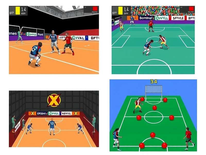 Bombay Handball Champion X gameplay screenshot showing intense handball action